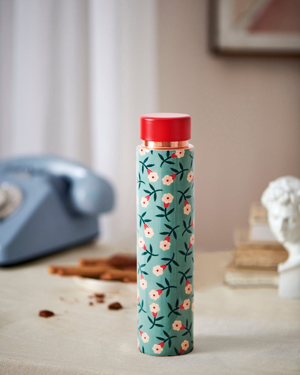 Chumbak Lazy Daisy Copper Bottle