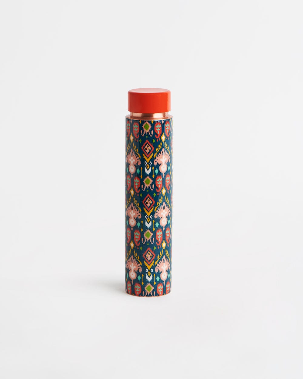 Chumbak Indie Ikkat Copper Bottle