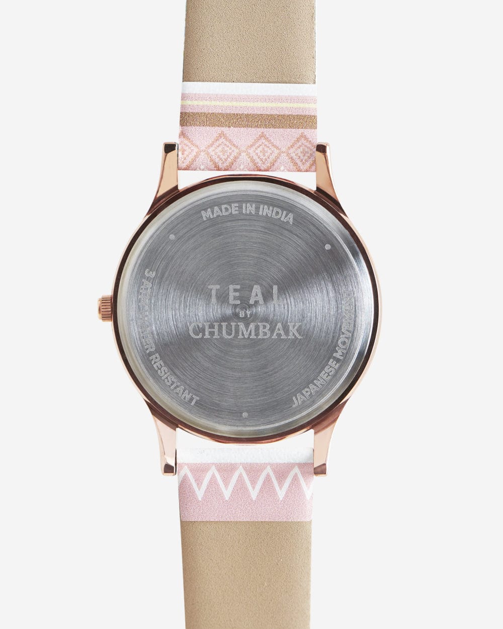 Chumbak TEAL by Chumbak Ombre Aztec Watch-Peach