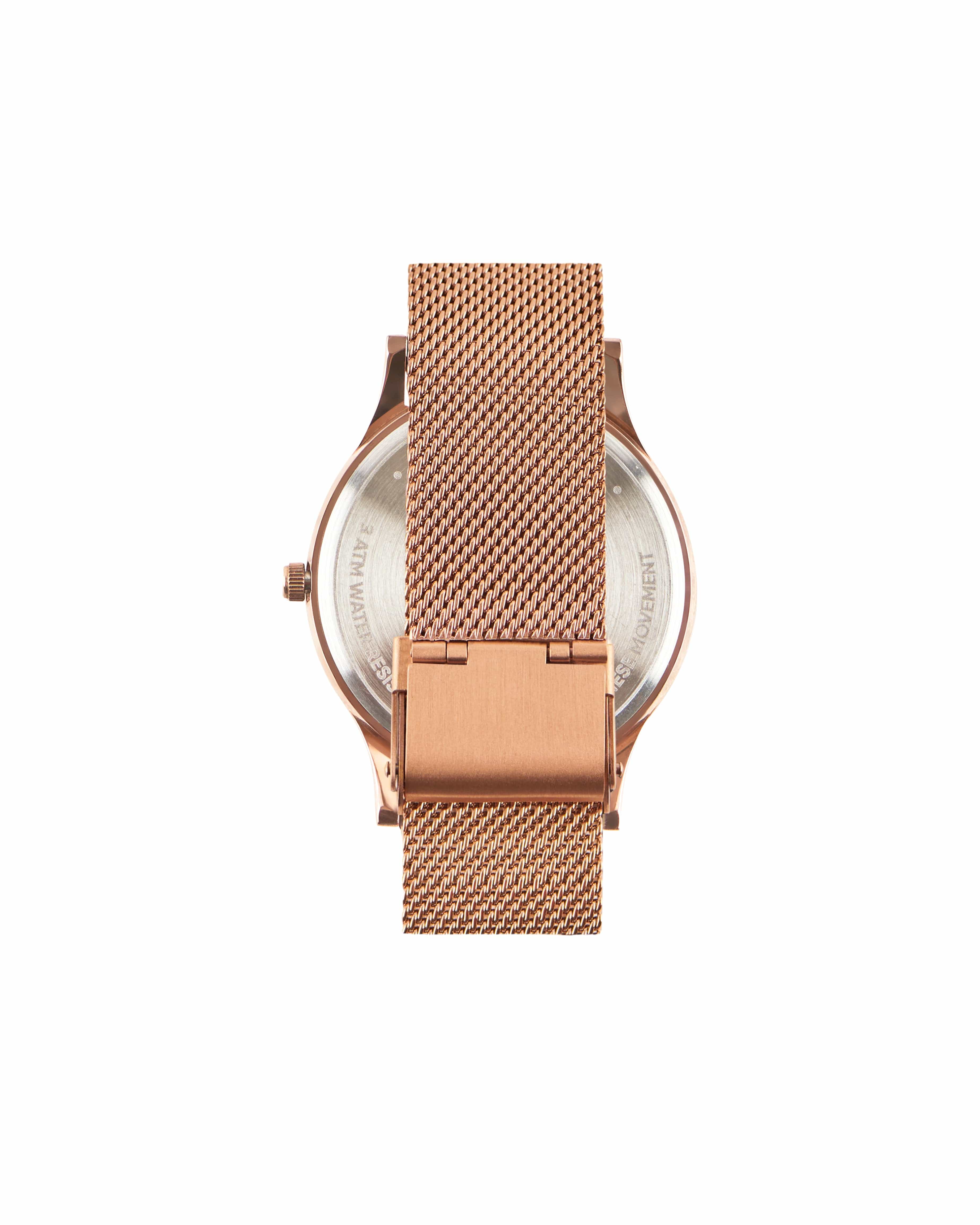 Chumbak TEAL by Chumbak Sunset Ombre Watch, Metal Mesh Strap