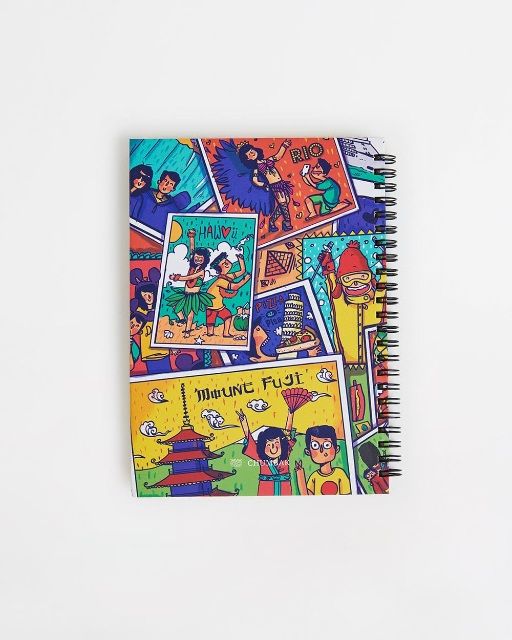 Chumbak Let's Travel Together Spiral Notebook