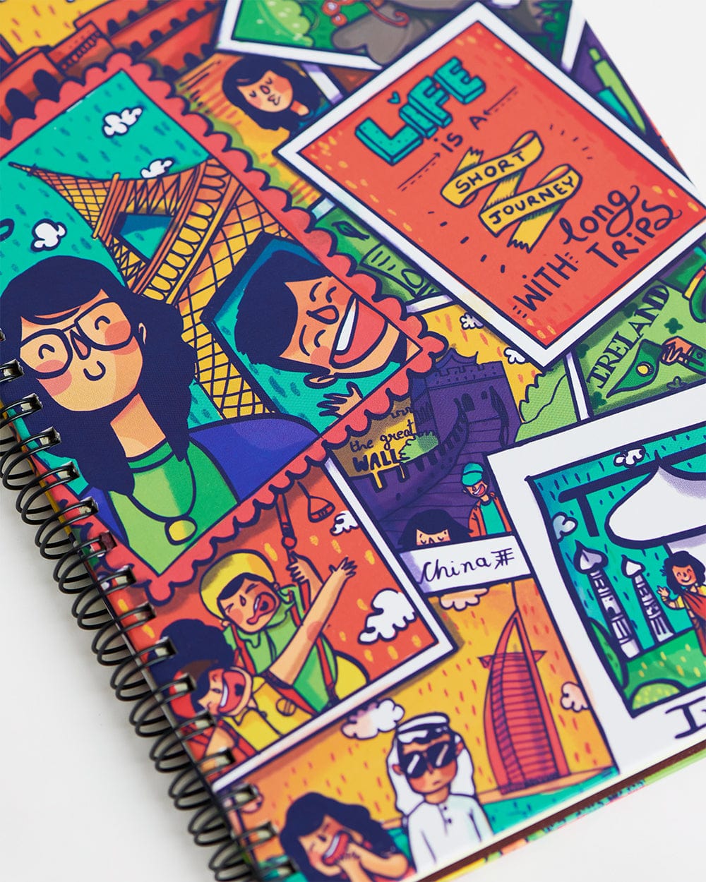 Chumbak Let's Travel Together Spiral Notebook