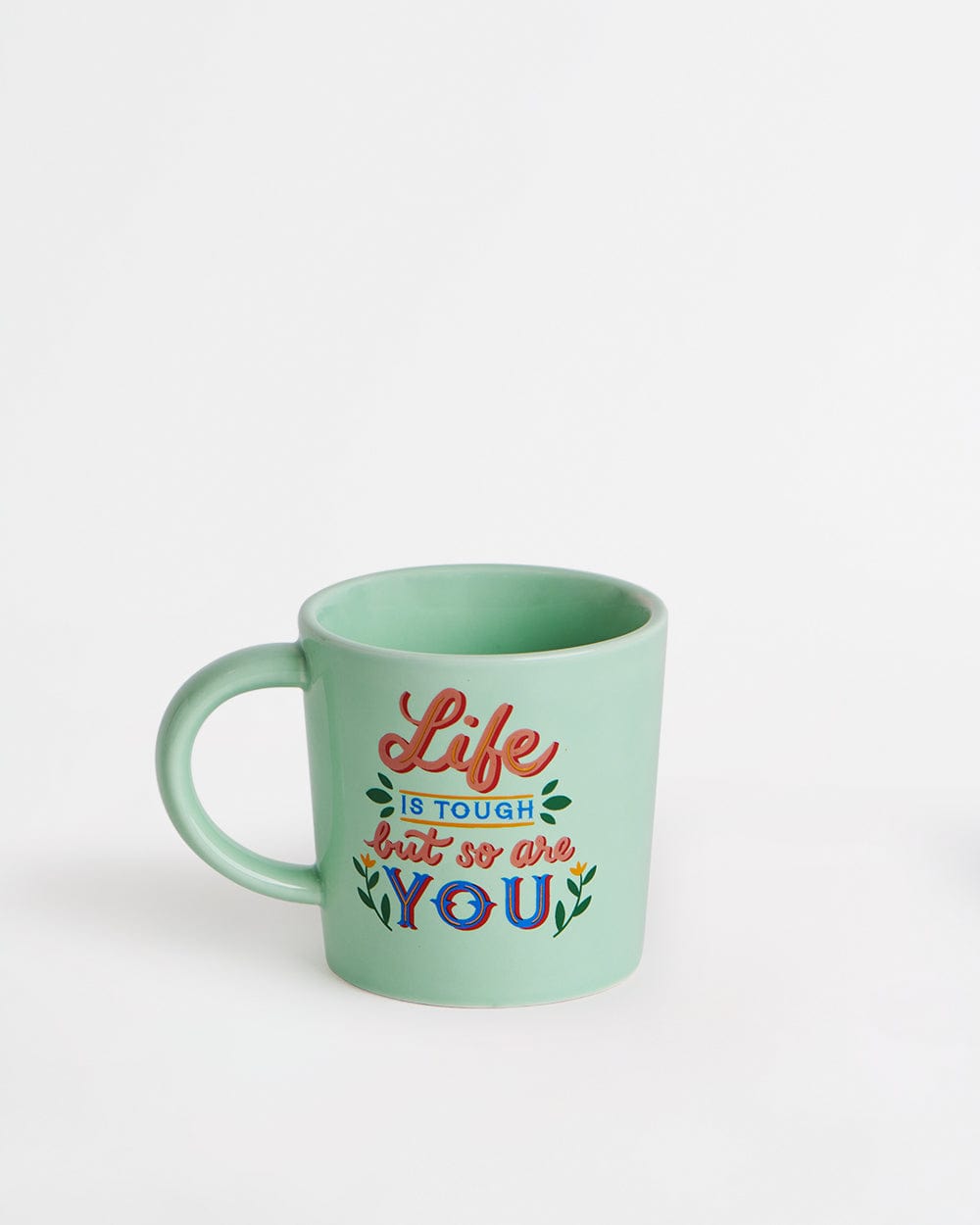 Chumbak Life Trivia Mug - Mint