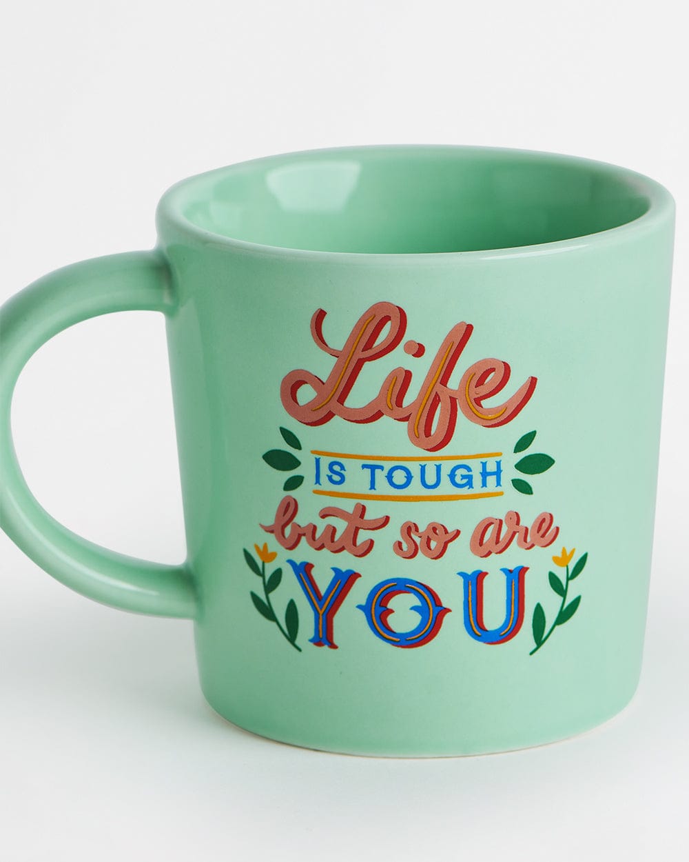 Chumbak Life Trivia Mug - Mint