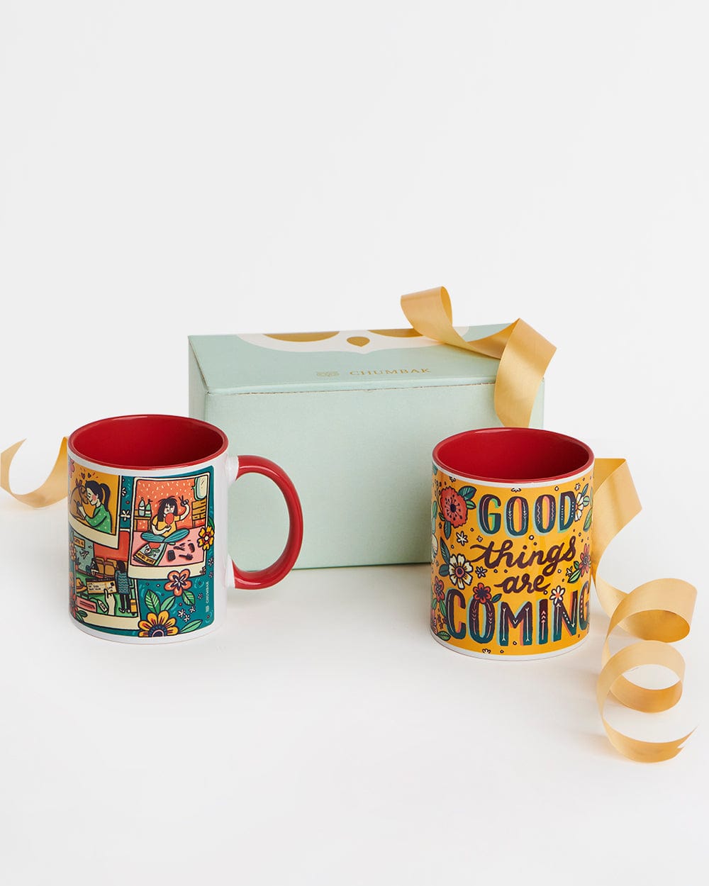 Chumbak Magical Beginnings Mugs Gift Set