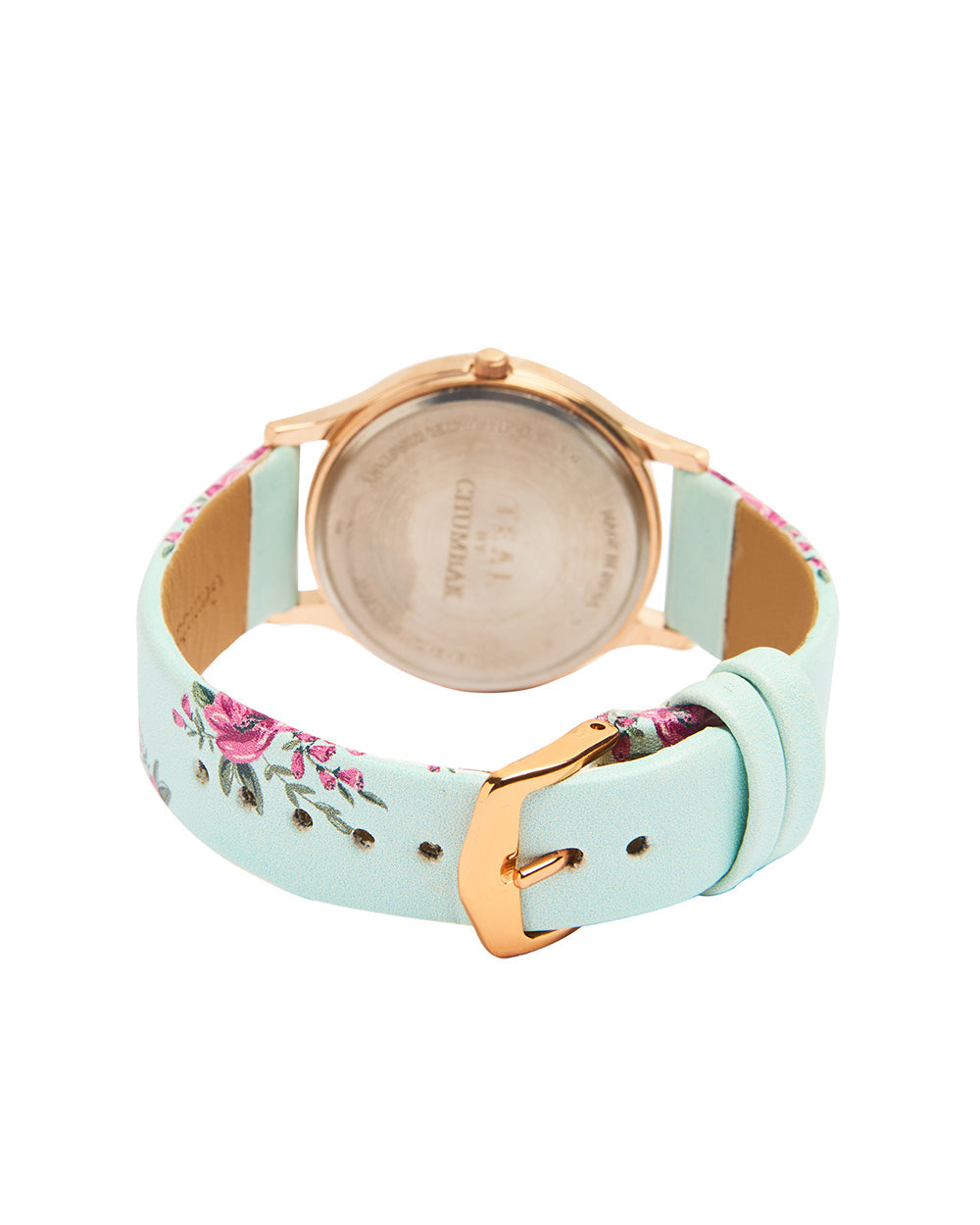 TEAL by Chumbak Jungle Flowers Watch-Mint