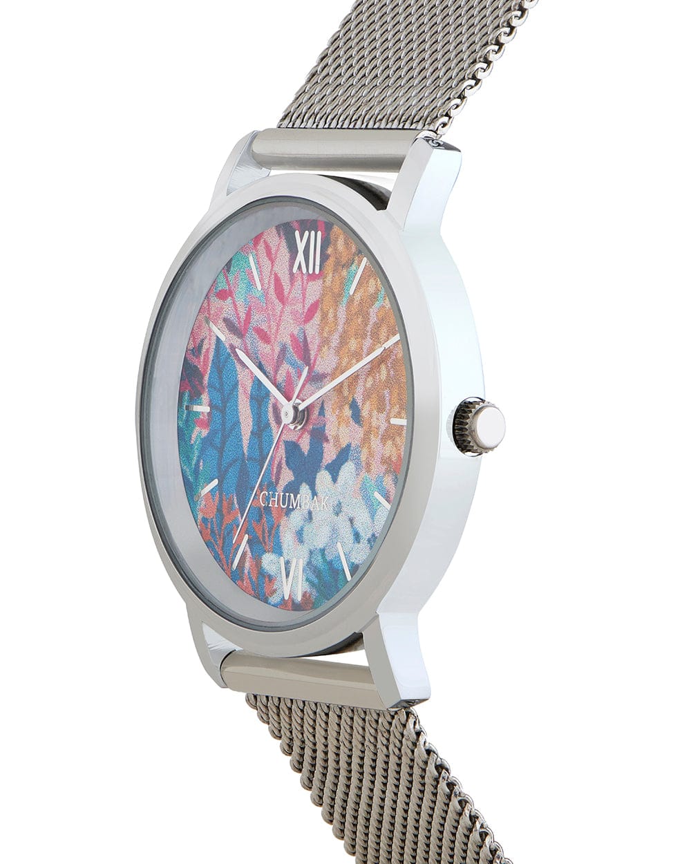 Chumbak TEAL by Chumbak Botenicals Watch-Silver