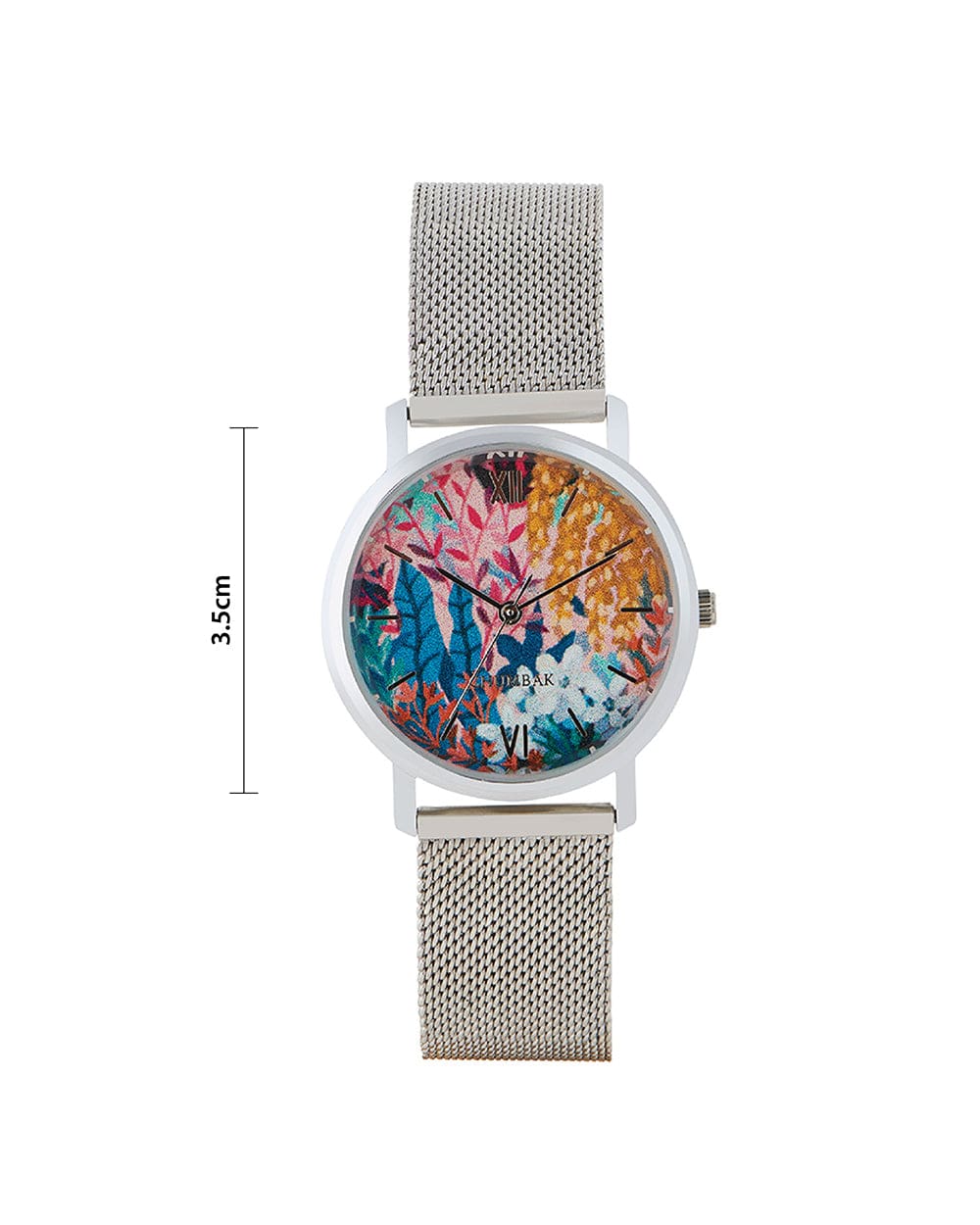 Chumbak TEAL by Chumbak Botenicals Watch-Silver