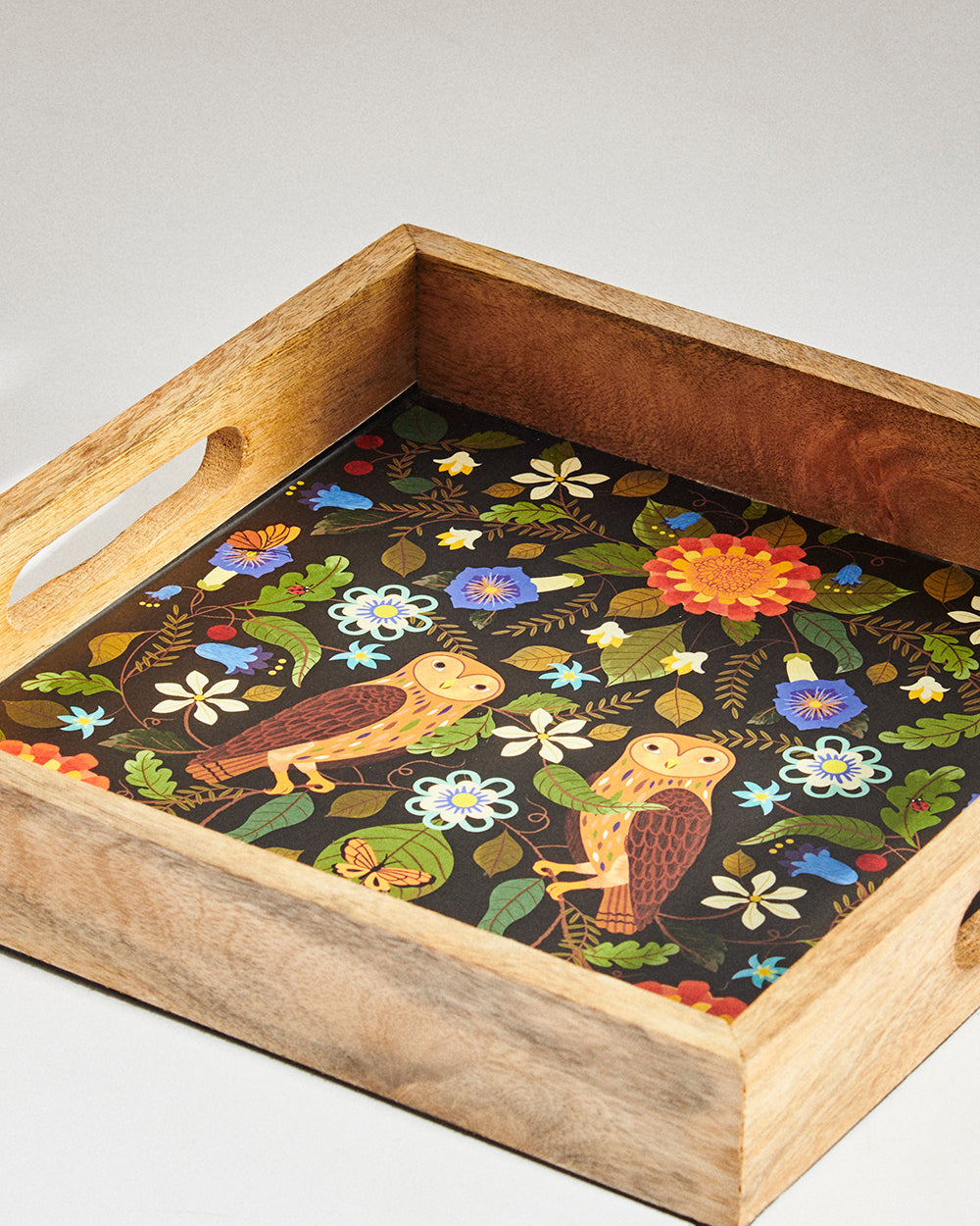 Hoot & Blossom Tray