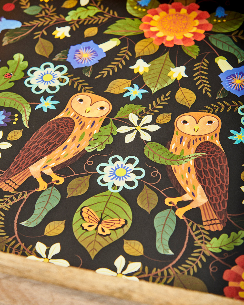 Hoot & Blossom Tray