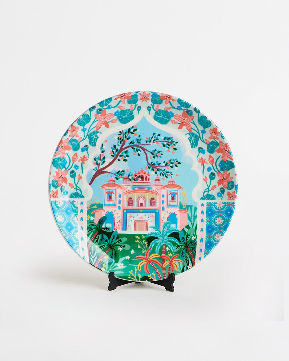 Chumbak Pink City Wall Plate