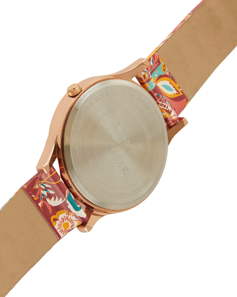 Chumbak TEAL by Chumbak Lush Blooms Watch- Red