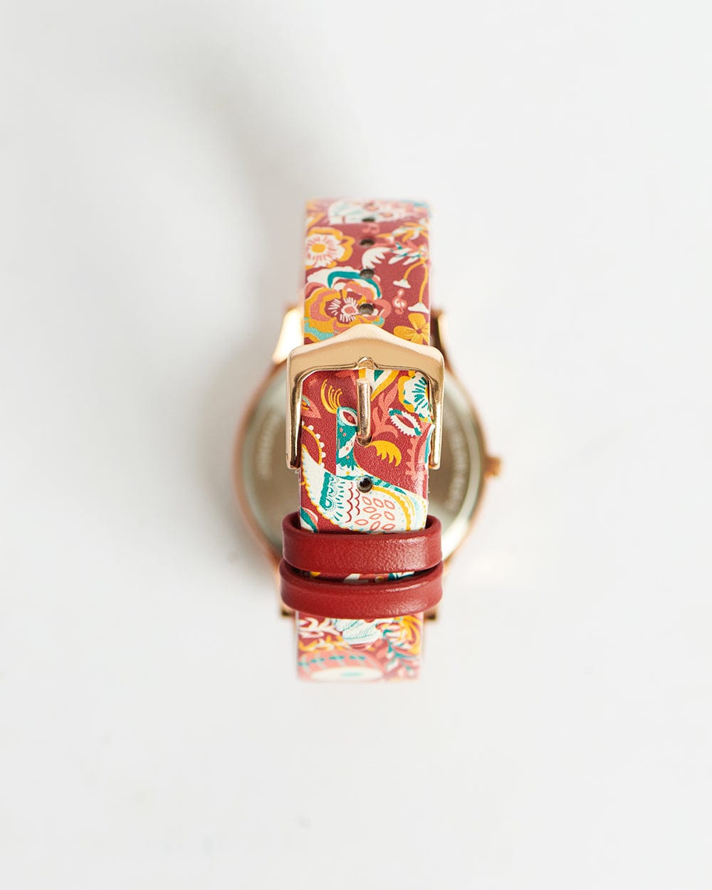 Chumbak TEAL by Chumbak Lush Blooms Watch- Red