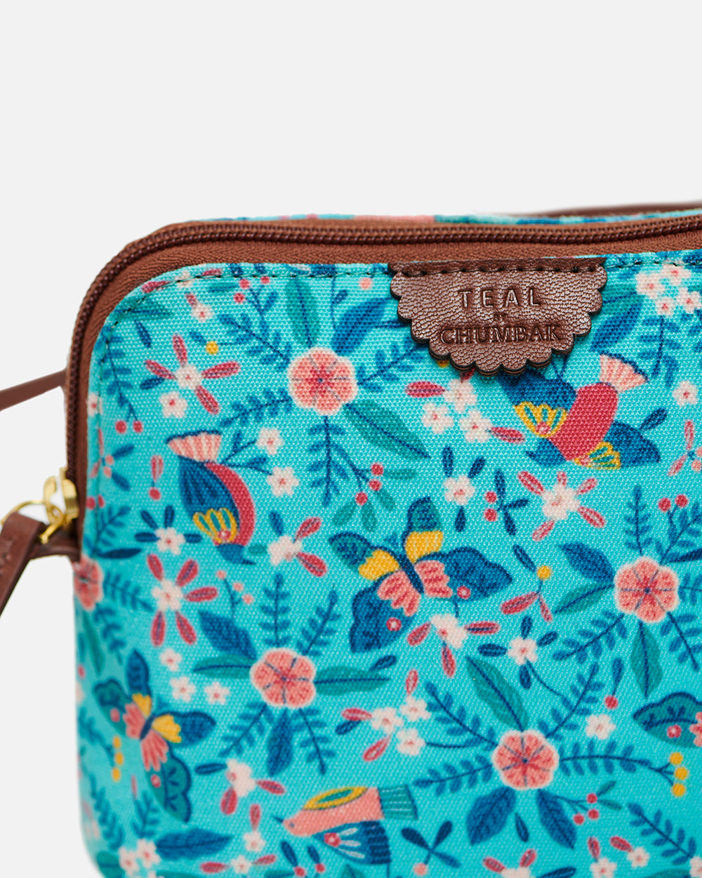 TealByChumbak Birds of Paradise Sling Bag