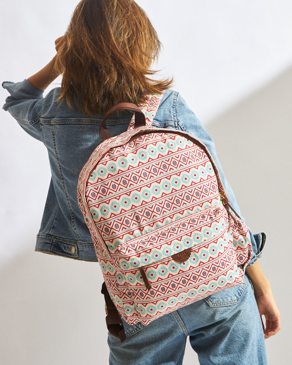 TealByChumbak Mercado Aztec Laptop Backpack