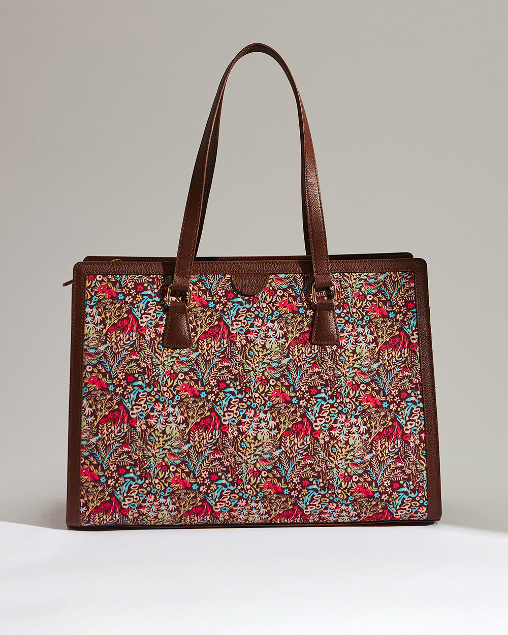 Teal by Chumbak Rainforest Office Tote