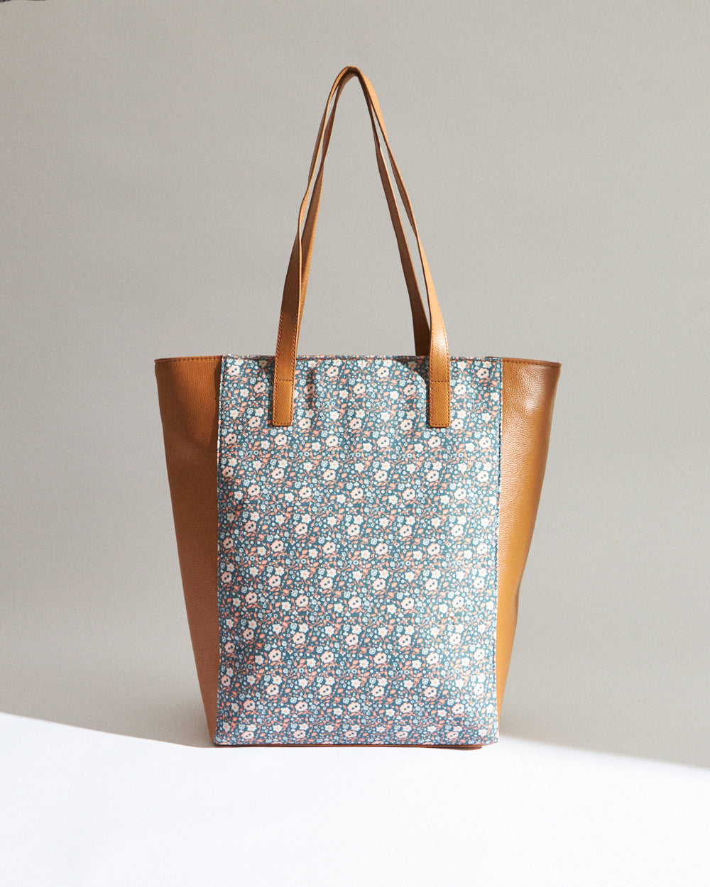 Teal by Chumbak Floral Beds Shopper Tote