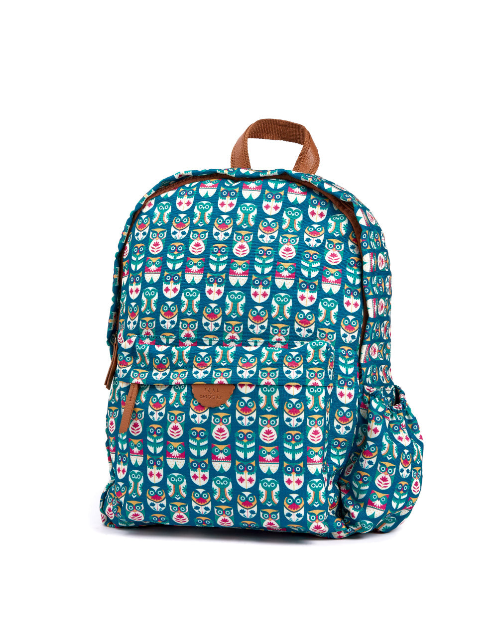 Teal by Chumbak Owl March Laptop backpack