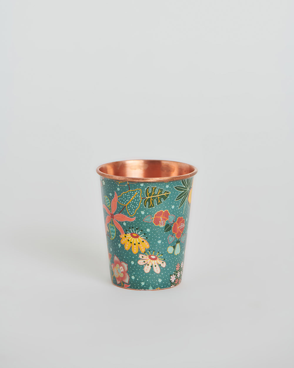 Peranakan Tales, Batik Copper Tumbler | #SingaporeInspired