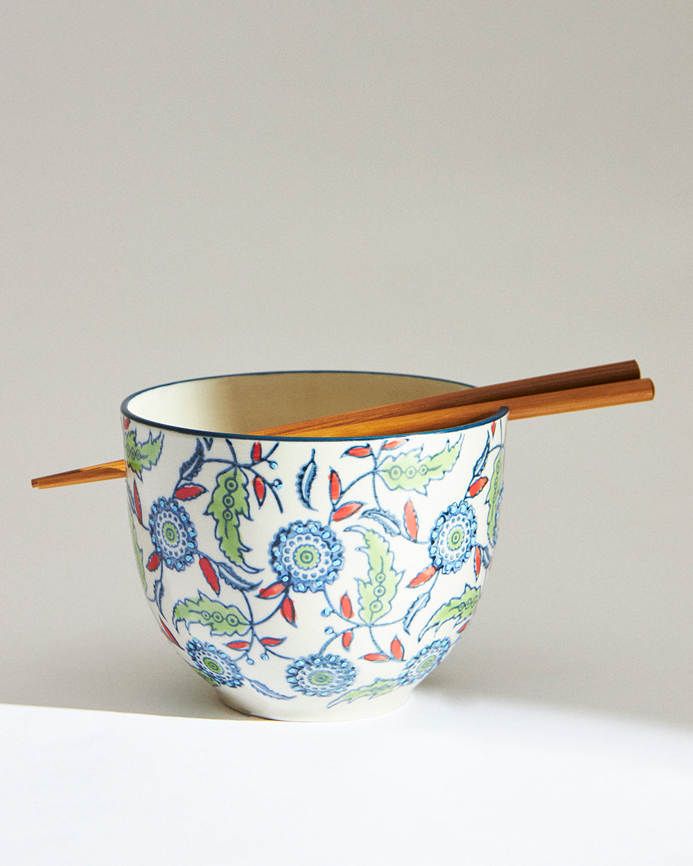 Jaipur backyard Bowl & Chopsticks Set 