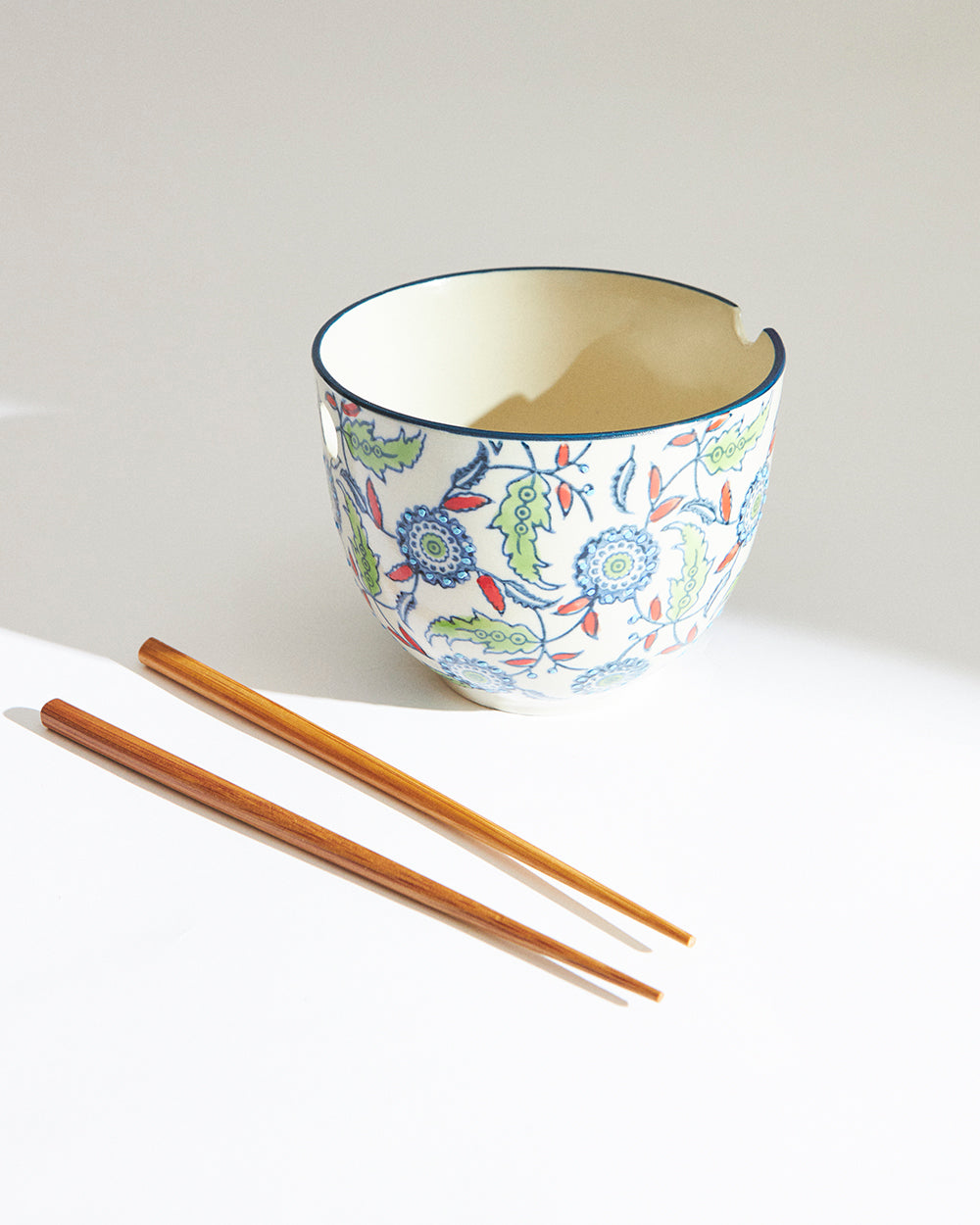 Jaipur backyard Bowl & Chopsticks Set 