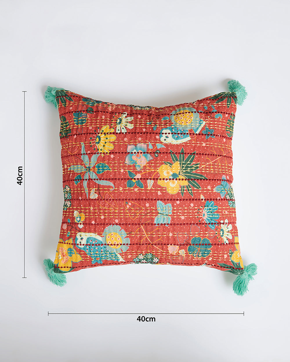 Peranakan Tales, Batik Cushion cover 16" | #SingaporeInspired