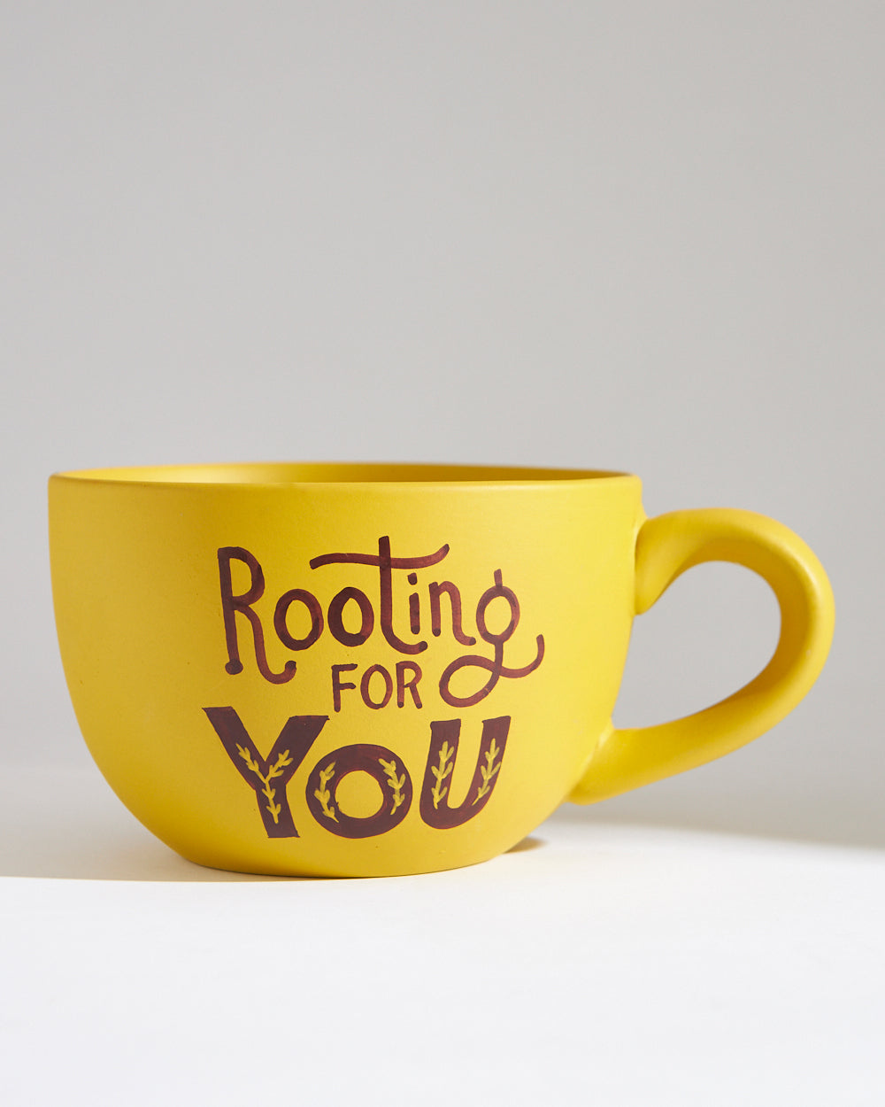 Rooting for you Planter - Mustard