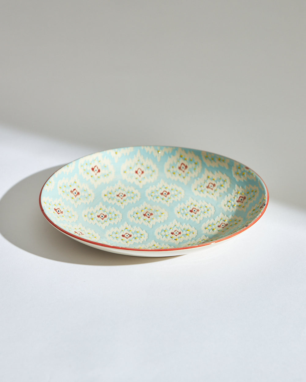 Ikat Fusion Quarter Plate