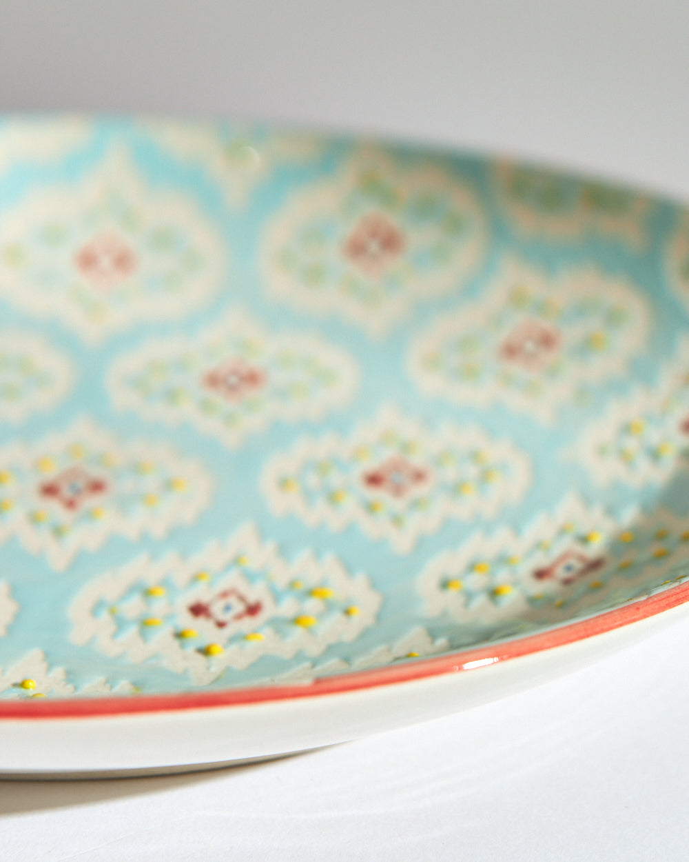 Ikat Fusion Quarter Plate