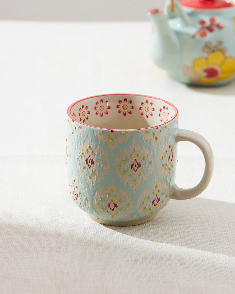 Ikat Fusion Mug | Blue