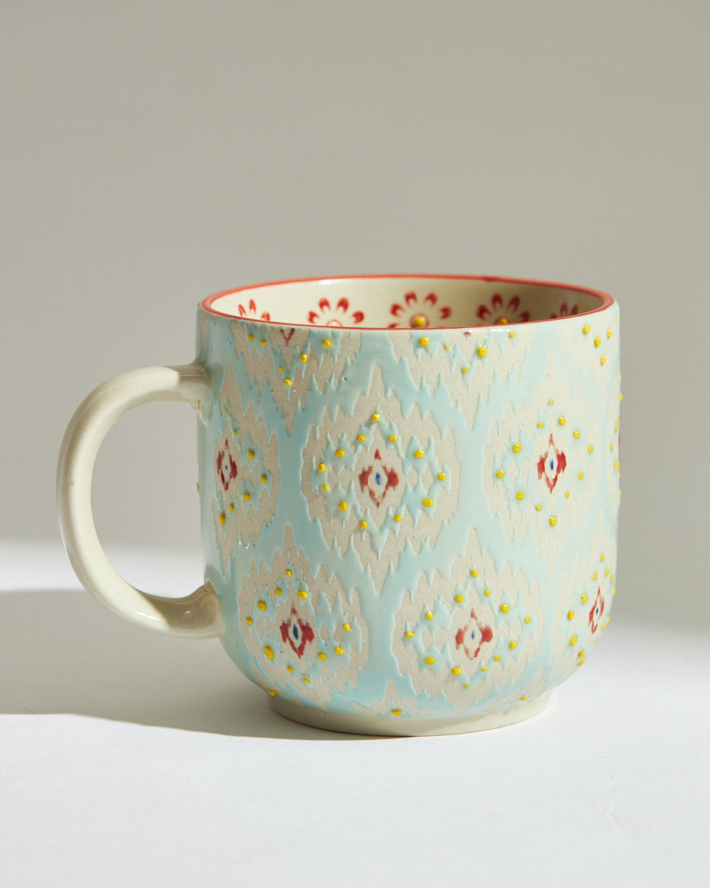 Ikat Fusion Mug | Blue