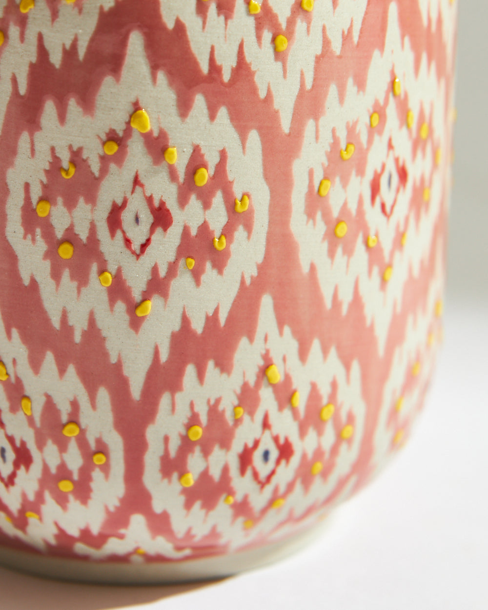 Ikat Fusion Mug | Red