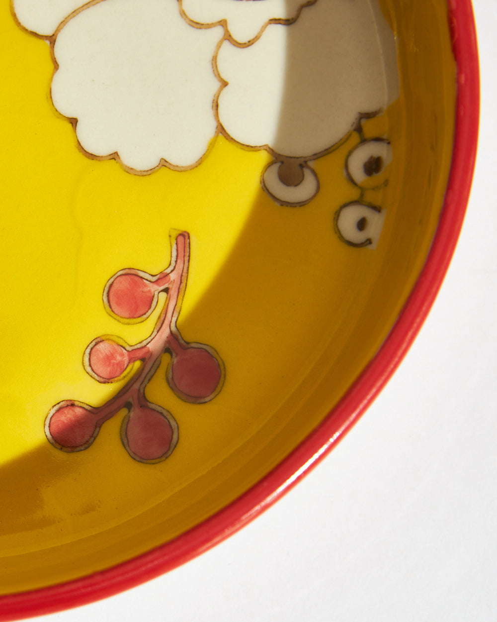 Hibiscus Bloom Snack Plate | Yellow