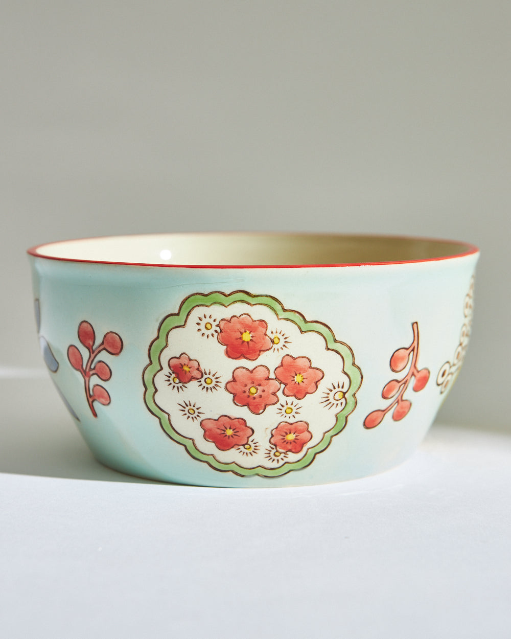 Hibiscus Bloom Snack Bowl | Mint