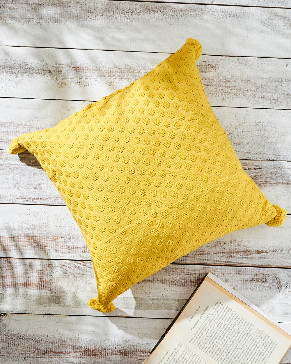 Essentials Barn Cushion Cover, Yellow