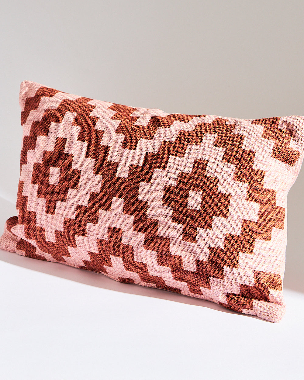 Essentials Aztec Cushion Cover, Pink