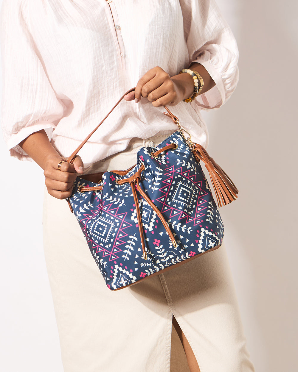 Mexico Aztec Bucket Bag