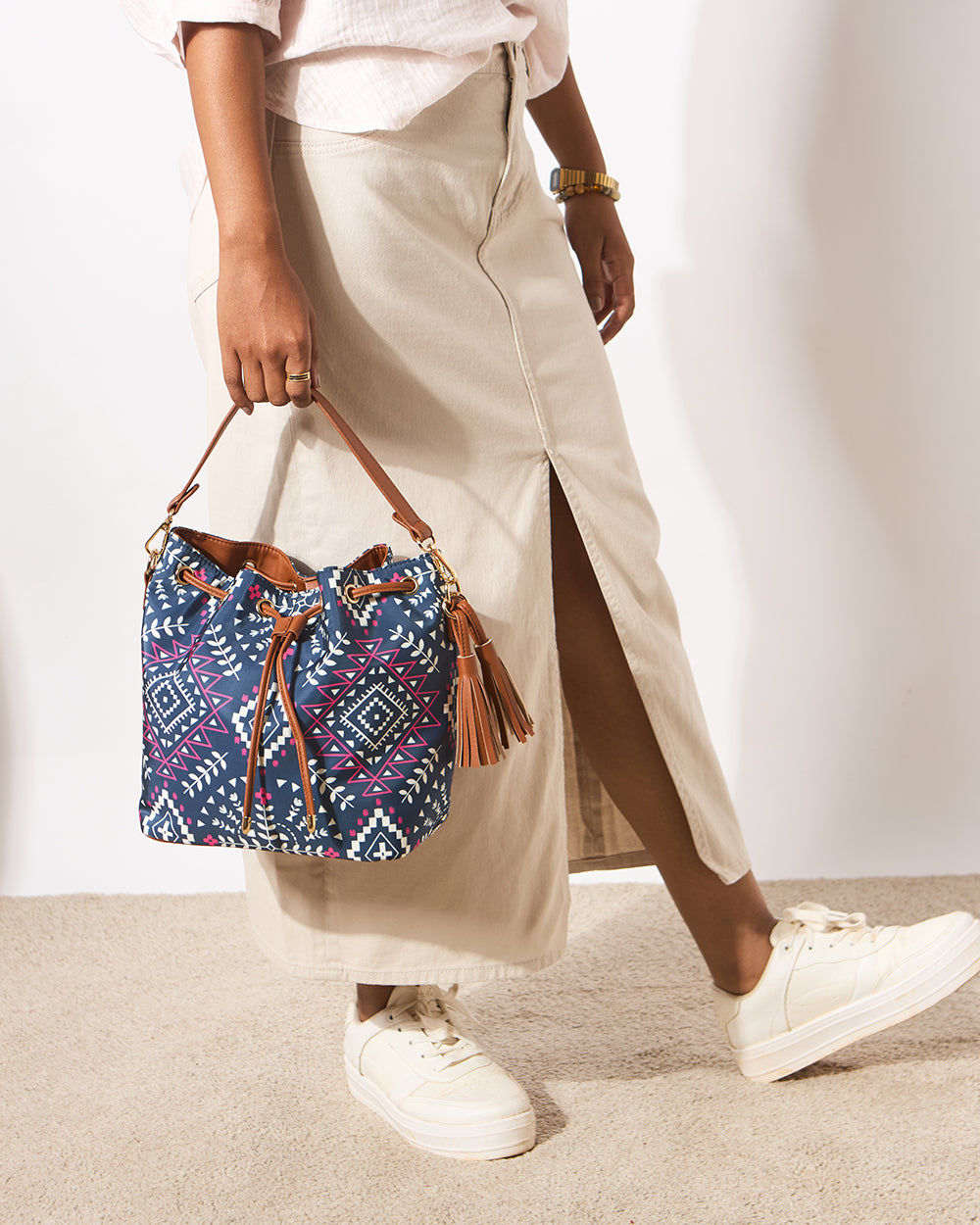 Mexico Aztec Bucket Bag