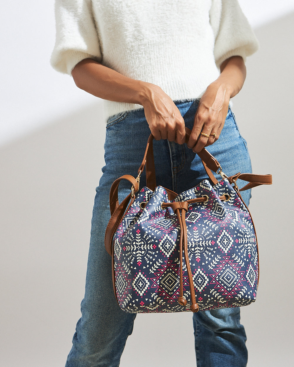 Mexico Aztec Bucket Bag