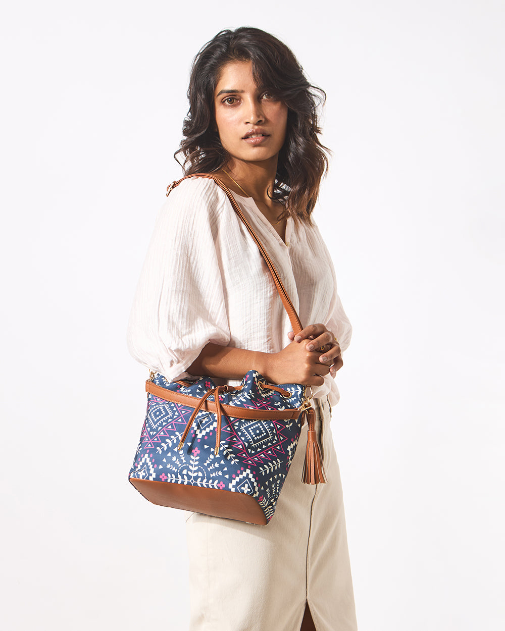 Mexico Aztec Bucket Bag