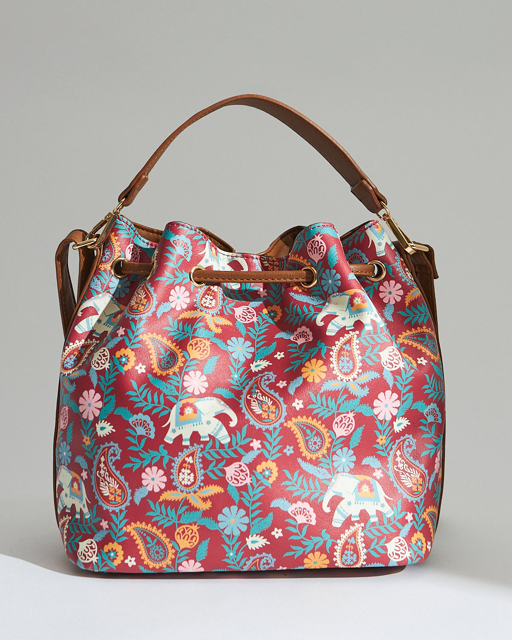 India Boho Bucket Bag