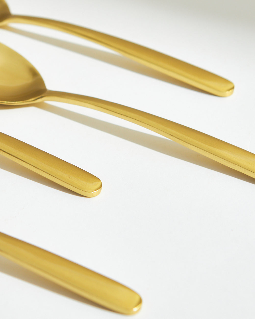 Classic Gold Meal Spoons - Set of 4