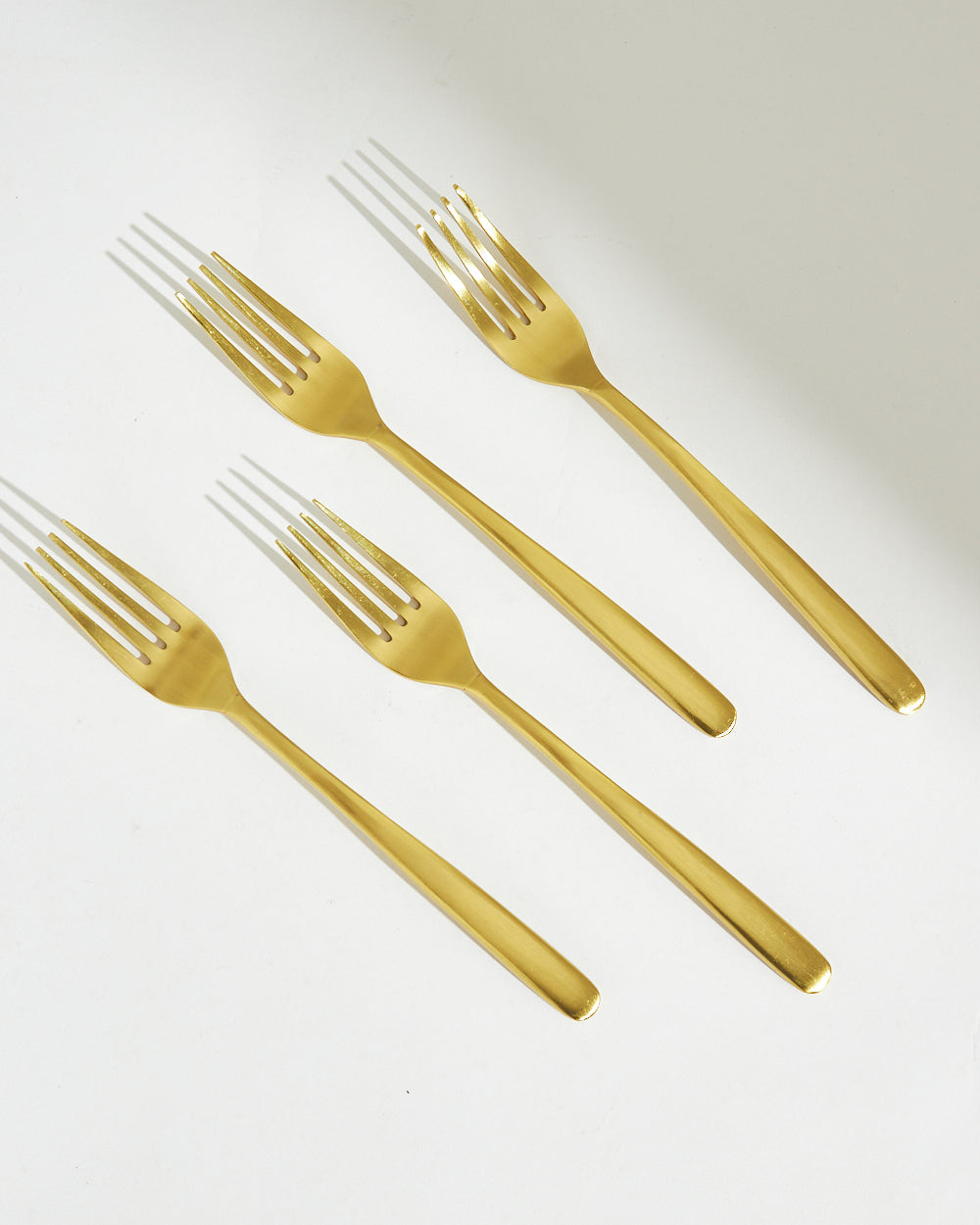 Classic Gold Meal Forks - Set of 4