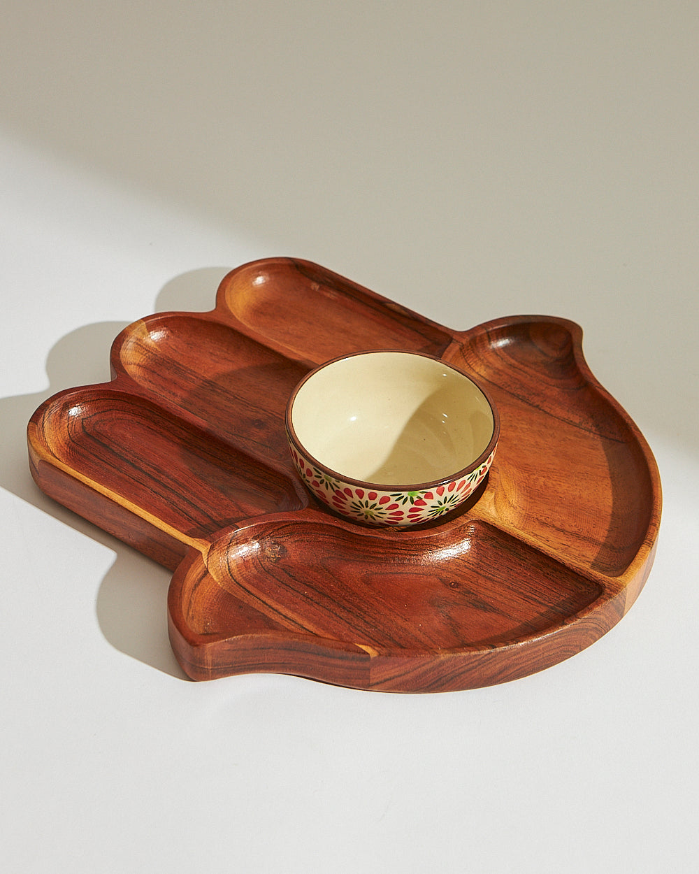 Hamsa Hand Chip & Dip Platter