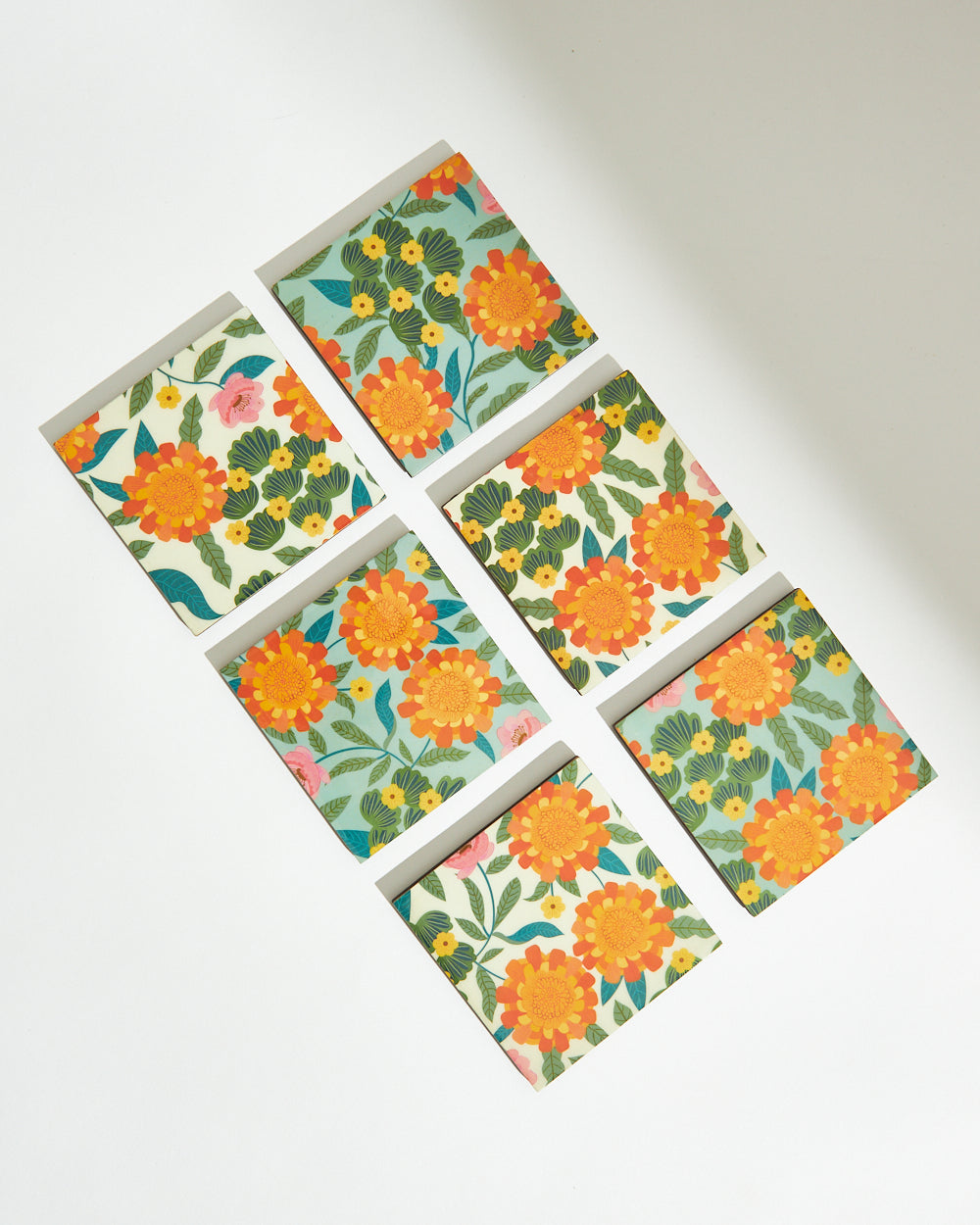 Marigold Coasters  (Set of 6)