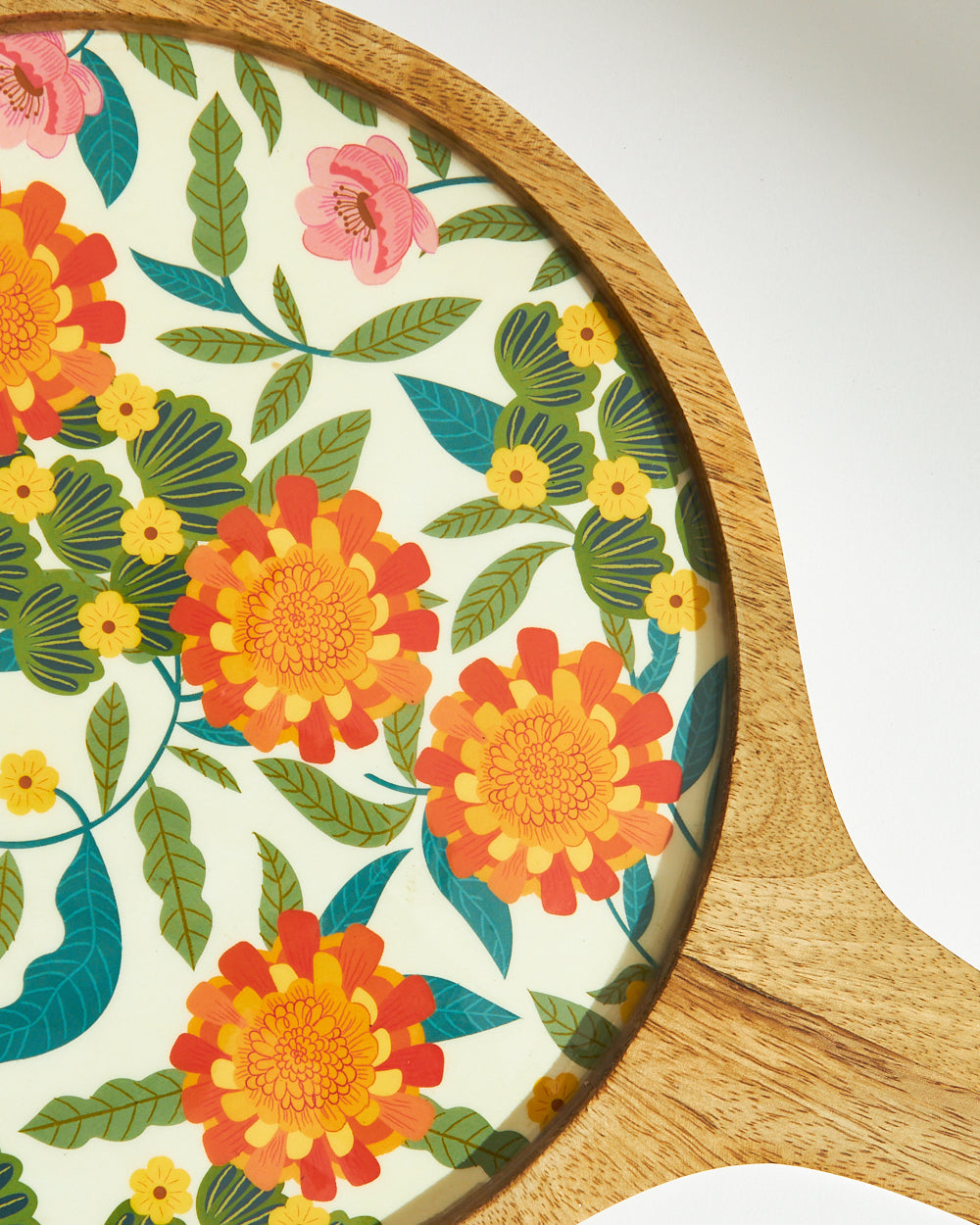 Marigold Cheese Platter | Wood