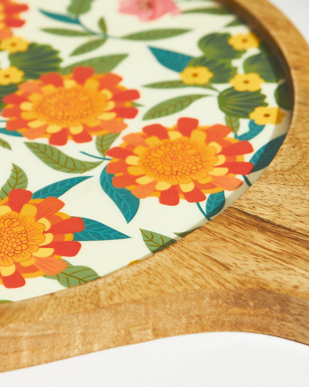 Marigold Cheese Platter | Wood