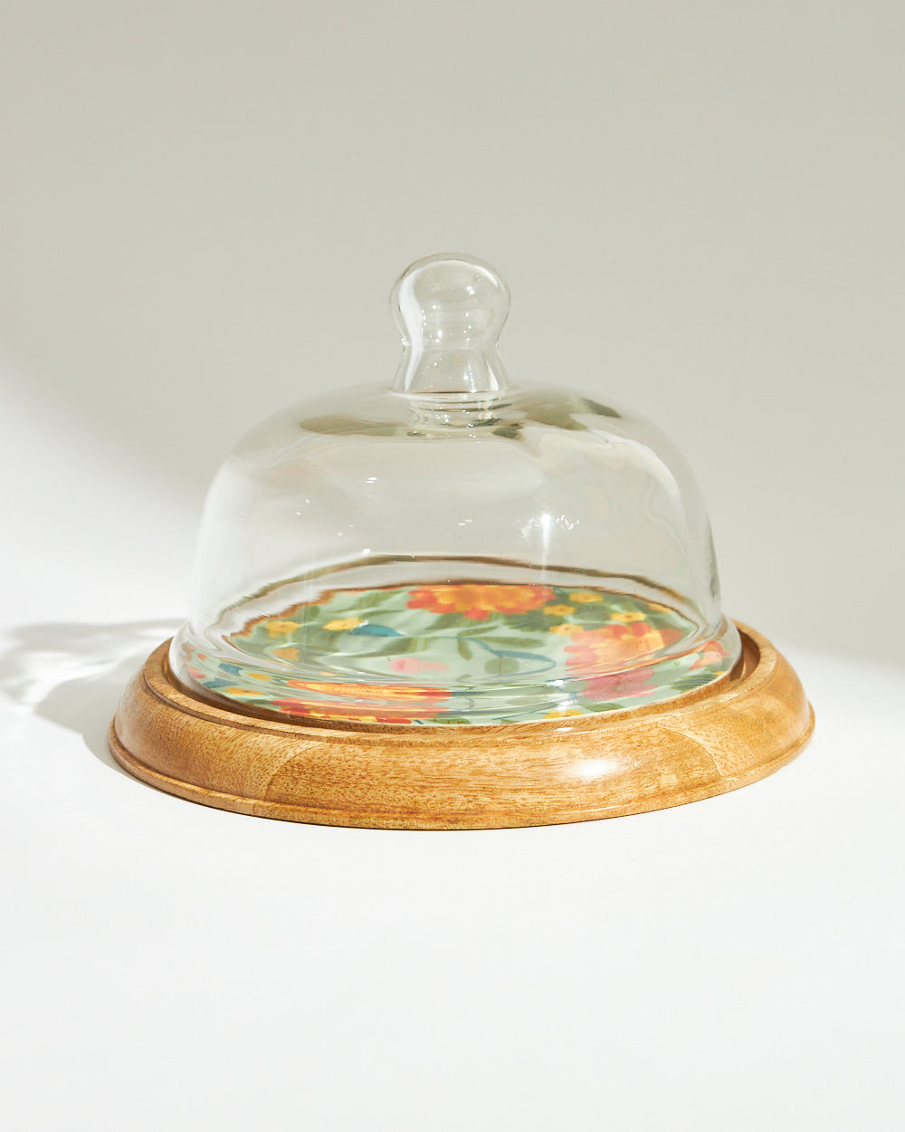 Marigold Cake Cloche | Wood