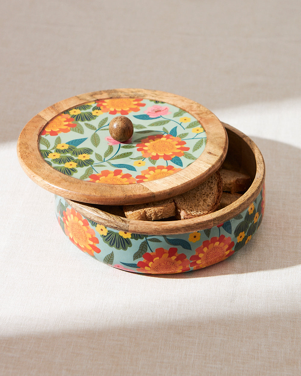 Marigold Storage Box | Wood