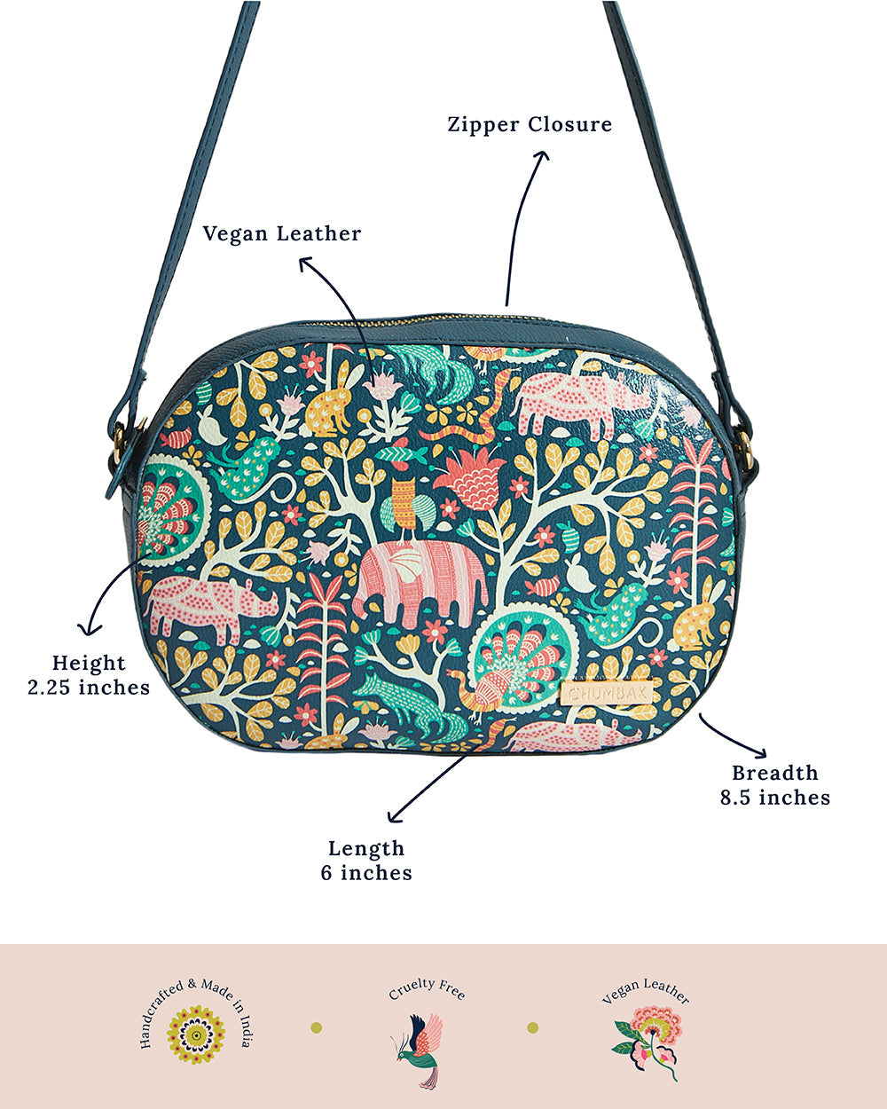 Sundarban  Gondh  Sling Bag